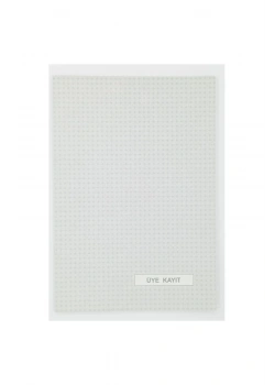 Dilman Üye Kayıt Defteri Karton Kapak