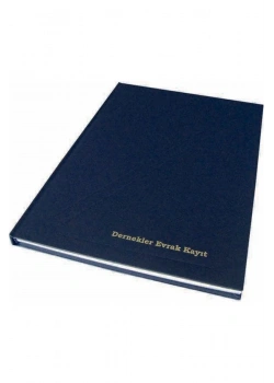 Dilman Dernekler Evrak Kayıt Ciltli 96 Yp