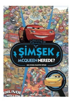 Disney Pıxar Şimşek Mcqueen Nerede Ara Bul Faaliyet Kitabı Beta Kıds