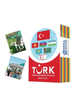 Türk Cumhuriyetlerine Yolculuk 4.Sınıflara Hikaye Seti 10 Kitap Orka Çocuk
