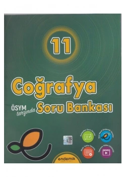 Endemik 11.Sınıf Coğrafya Soru Bankası