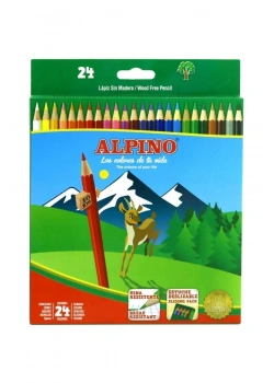 Alpino Kuru Boya Tam Boy 24 Renk Al-10658