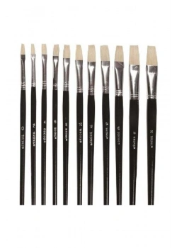 Brons Yağlı Boya Ve Akrilik Boya Fırçası No: 12 Br-516