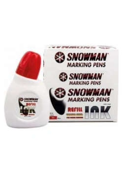 Snowman Board Marker Mürekkeb 90 Cc Kırmızı