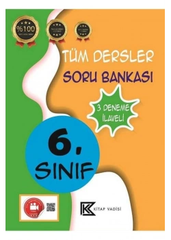 6.Sınıf Tüm Dersler Soru Bankası Kitap Vadisi