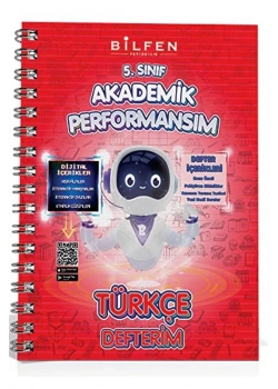 Bilfen 5.Sınıf Türkçe Akademik Performansım Defterim