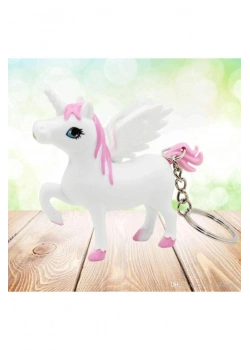 Unıcorn Pegasus Işıklı Sesli Anahtarlık Kzl-1909080