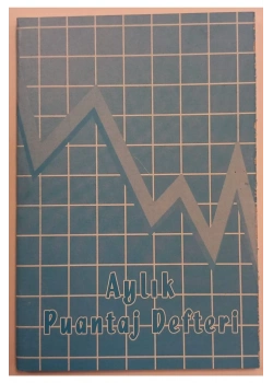 Anadolu Aylık Puantaj Defteri Küçük