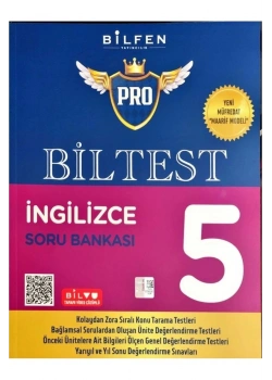 Bilfen 5.Sınıf İngilizce Biltest Pro Soru Bankası