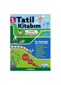 Tudem 1.Sınıf Tatil Kitabım 2.Sınıfa Geçenler İçin