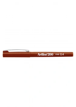 Artlıne 200 Fıne Kalem 0.4 Brown Lv-A-Ek-200N Brown