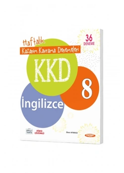 Kurmay 8.Sınıf İngilizce Haftalık Kazanım Kavrama Denemeleri 36 Deneme