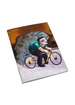Tosbaa Gündönümü Bisikletle Gezinti 15X21 Çizgili Defter