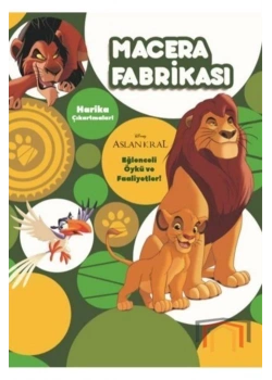 Çıkartmalı Macera Fabrikası Disney Aslan Kral Doğan