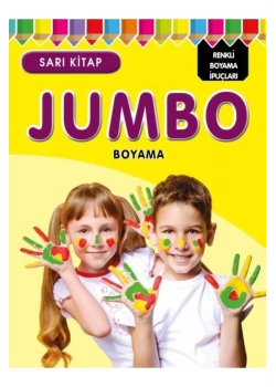 Jumbo Boyama Sari Kitap Parıltı