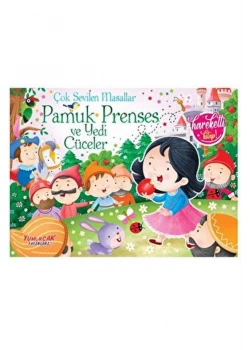 Pamuk Prenses Ve Yedi Cüceler Hareketli Kitap  Yumurcak