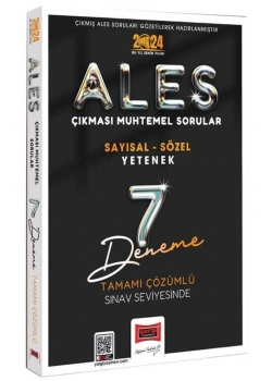 Yargı 2025 Ales Sayısal Sözel 7 Çözümlü Deneme