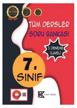 7.Sınıf Tüm Dersler Soru Bankası  Kitap Vadisi