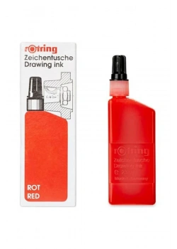 Rotring 23Ml. Rapido Mürekkebi Kırmızı S0216040