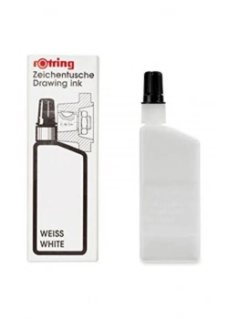 Rotring 23Ml. Rapido Mürekkebi Beyaz S0216550