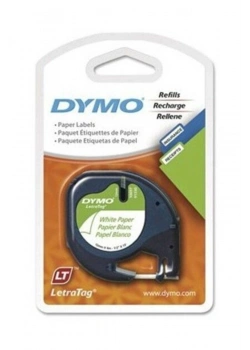 Dymo Letratag Kağıt Şerit ( 12Mm X 4 Mt ),Beyaz ( 59421) S0721510