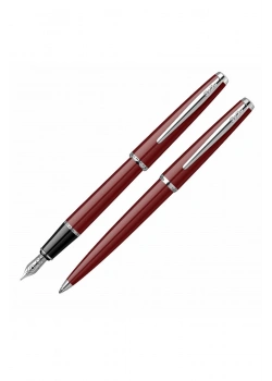 Scrikss 33 Dolmakalem & Tükenmezkalem Takım Bordo Kutulu