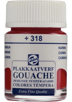 Talens 16 Ml Guaj Boya Koyu Kırmızı (318)