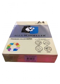 Alex Schoeller Renkli̇ Fotokopi̇ Kağidi 500 Lü A4 Krem Alx-510