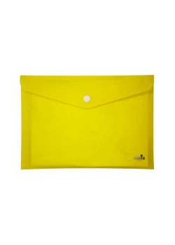 Umıx Çıtçıtlı Seffaf Zarf Dosya Neon Sarı U1121N-Sa