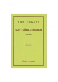 Batı Şiirlerinden Çeviriler / Sezai Karakoç- Diriliş