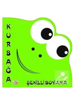 Kurbağa Şekilli Boyama 0-6 Yaş