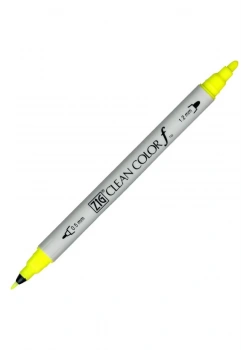 Zıg Clean Color Keçeli Kalem Fosforlu Sarı Tcs-6000-001