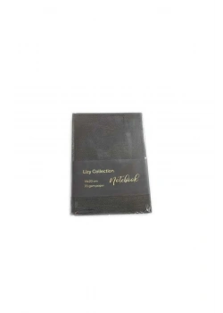 Liz Defter 14X20 Nubuk Kpk 168Yp Yaldızlı 70Gr Çizgili