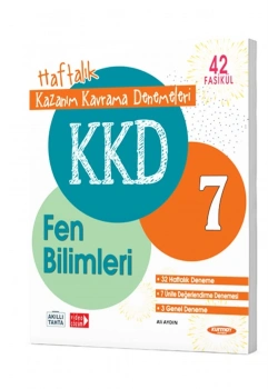 Kurmay 7.Sınıf Fen Bilimleri Haftalık Kazanım Kavrama Denemeleri 42 Fasikül