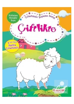 Çiftlikte  Çıkartmalı Noktaları Birleştirmeli  Boyama  Yumurcak