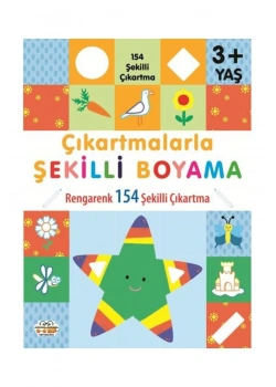 Çikartmalarla Şekilli Boyama 3+yaş Parıltı