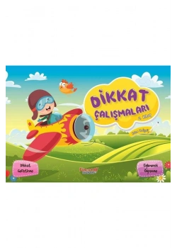 Çiz Sil Dikkat Çalışmaları 2.Kitap  Selimer