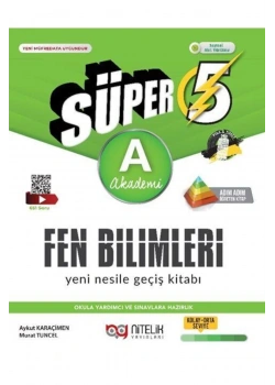Nitelik 5.Sınıf Fen Bilimleri Yeni Nesile Geçiş Kitabı