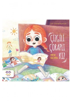 Çizgili Çoraplı Kız   Merve Gülcemal   Cezve Çocuk