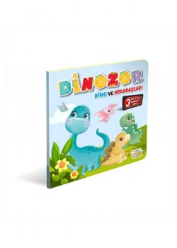 Dinozor Dino Ve Arkadaşlari Hareketli Kitap Parıltı