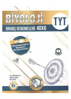 Tyt Biyoloji 40X6 Branş Denemeleri  Bilgi Sarmal