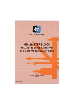 Alex A3 Mm 20Yp Kirmizi Blok 80Gr