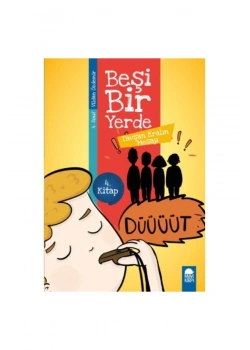 Beşi Bir Yerde 4. Kitap Tavşan Kralın Mesajı  Mavi Kirpi