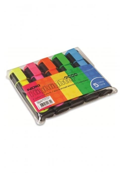 Noki Fosforlu Kalem 5 Renk Kod:90005Pvc