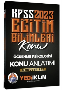 Kpss 2023 Öğrenme Psikolojisi Konu Anlatım  Yediiklim