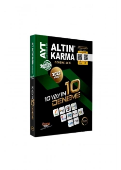 Ayt 10 Yayın 10 Deneme Altın Karma