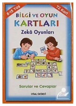 Bilgi Kartları-Zeka Oyunları 72 Kart Uysal Yayınevi