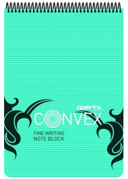 Gıpta Convex Sp.Pp Kap.Blok. A6 100 Yp. Çizgili- Kod:3-1648000-2011