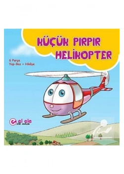 Küçük Pırpır Helikopter-Yapboz Hikaye-15*15 K024