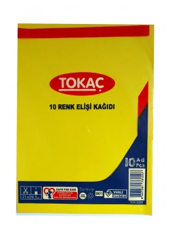 Tokaç 2500 Elişi Kağıdı 10 Lu